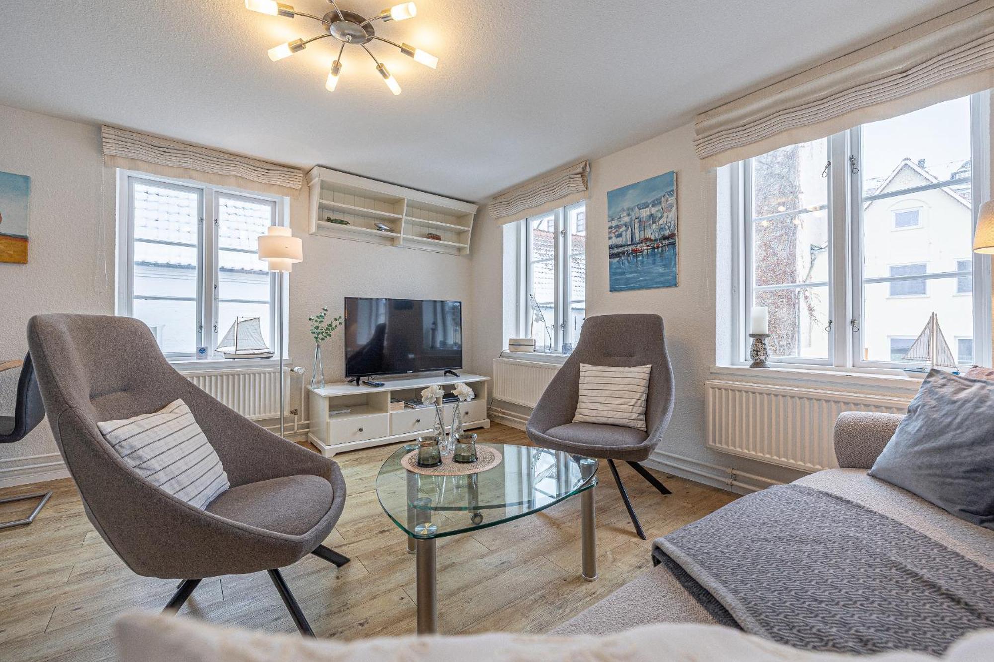 Fewo1846 - Hugo Eckener - Komfortable Maisonette-Wohnung Mit 2 Schlafzimmern Im Stadtzentrum 플렌스부르크 외부 사진